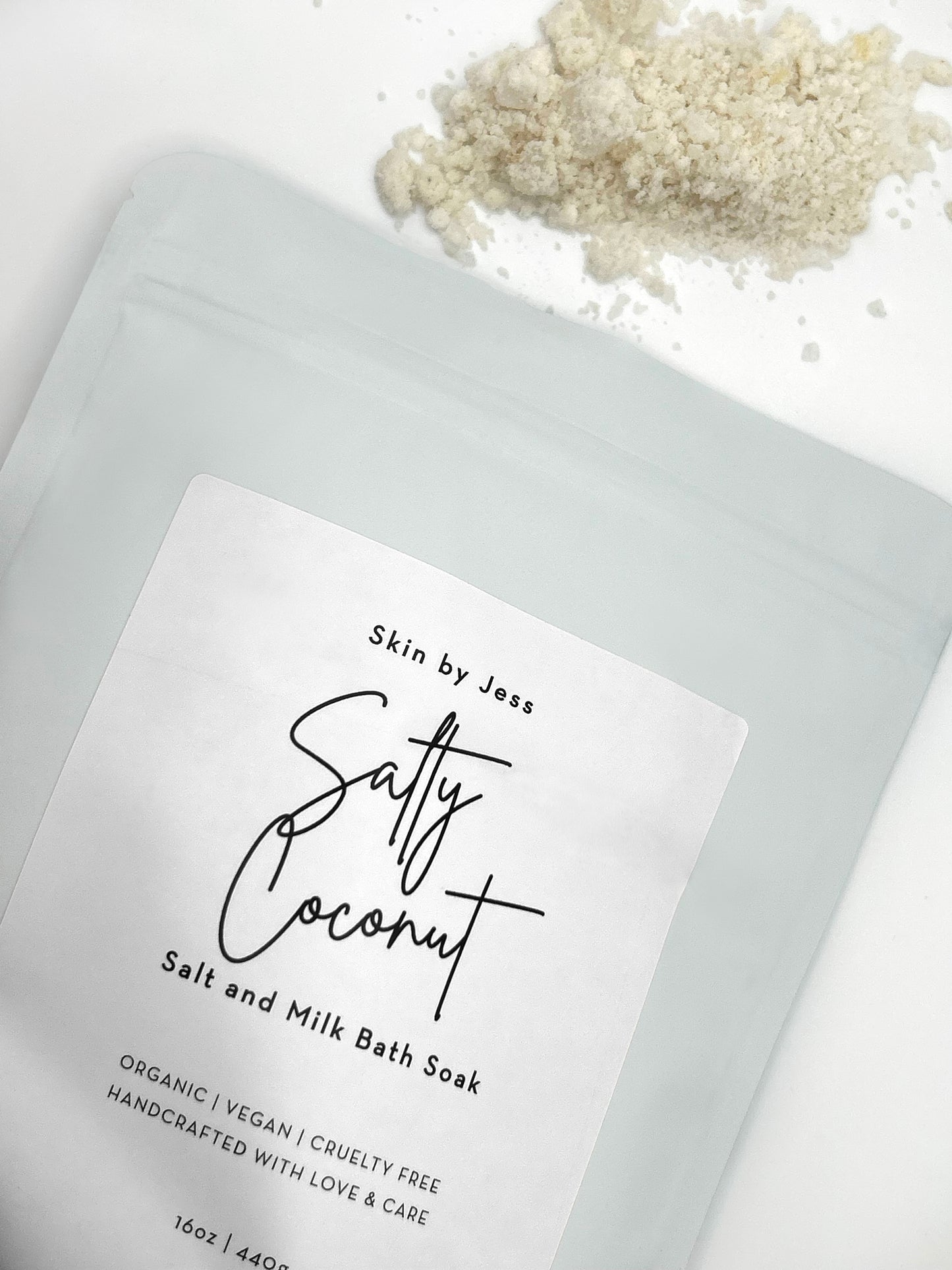 Salty Coconut Aloe Bath Soak